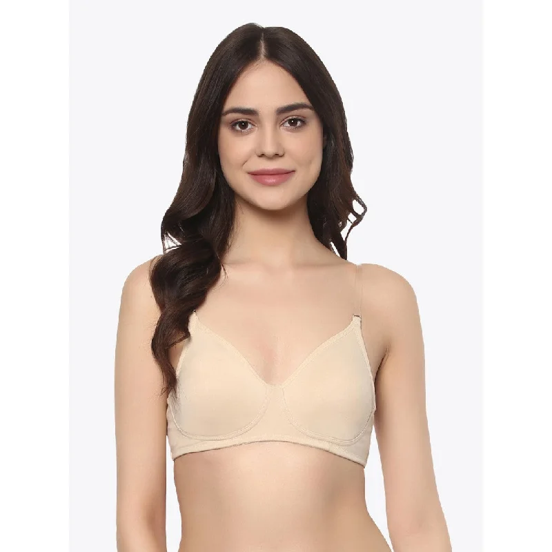 Medium Coverage Non Padded Non Wired Multiway Bra-CB-321A