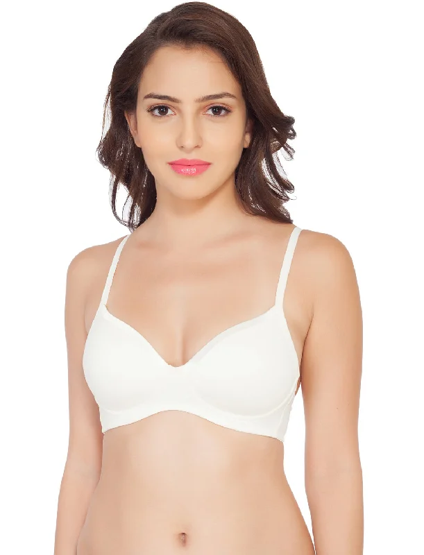 Medium Coverage Padded Non Wired T-shirt Bra-CB-104