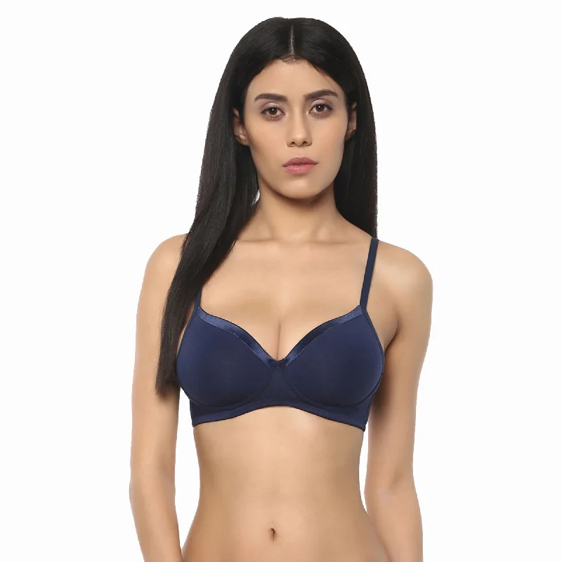 Medium Coverage Padded Non Wired T-shirt Bra-CB-104