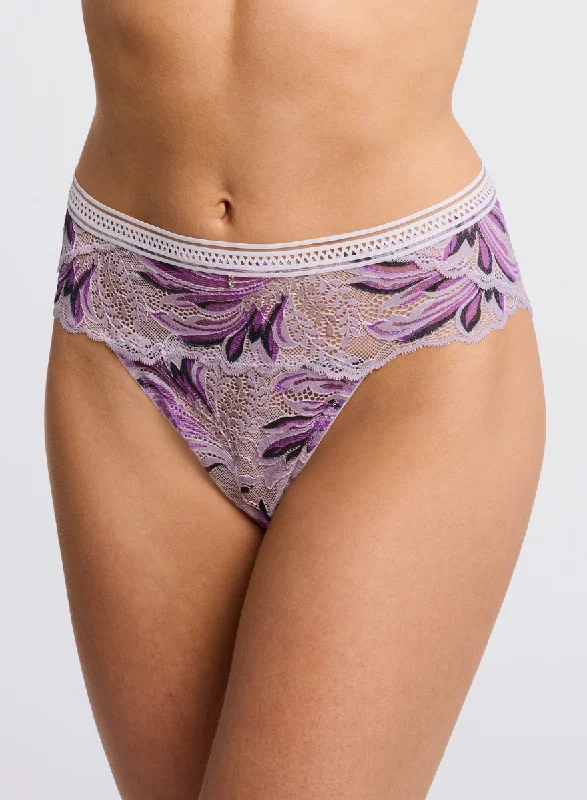 Montelle Lavender Fields Lace Thong Panty 9554