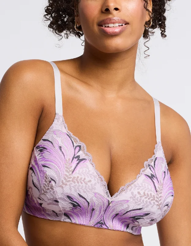 Montelle Lavender Fields Wireless Plunge Bra 9552