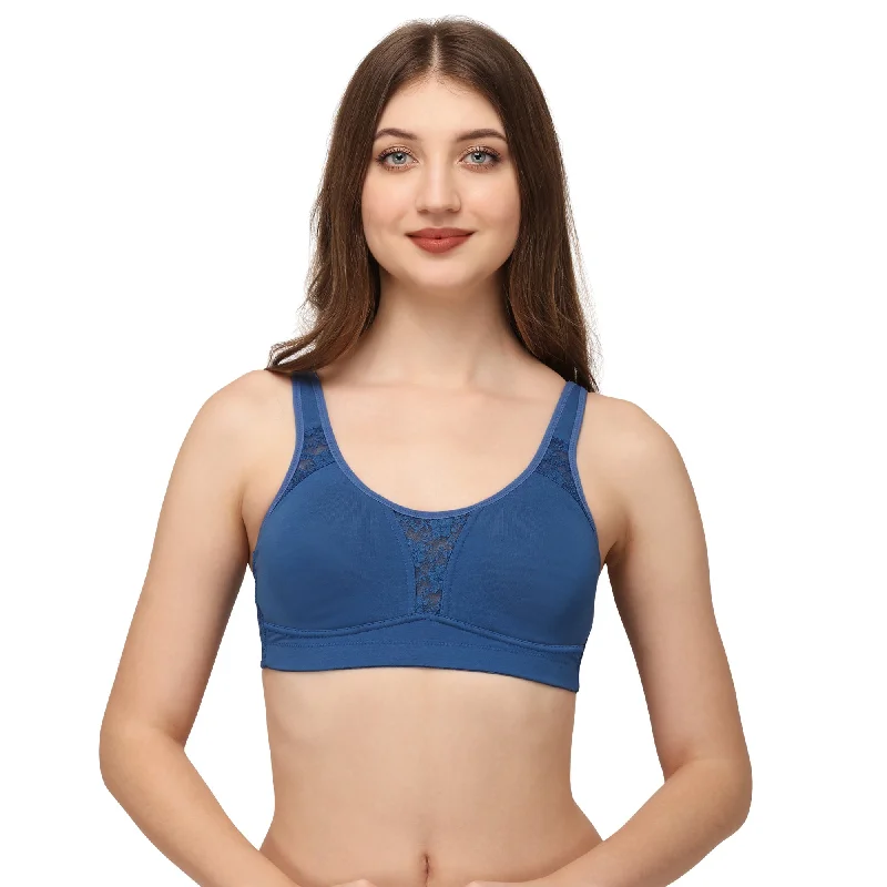 Non Padded Non Wired Full Coverage Minimizer T-shirt Bra CB-336