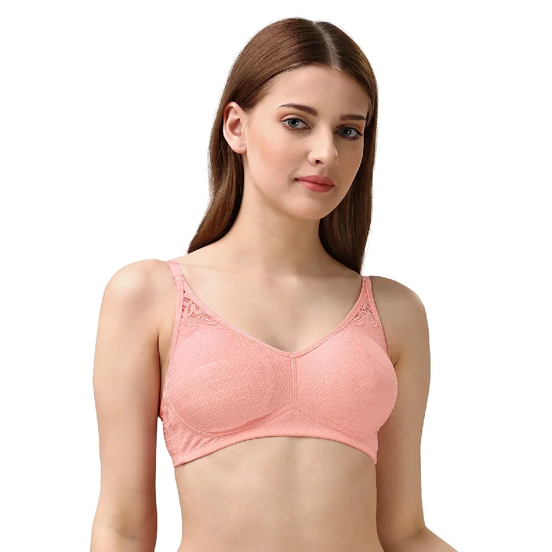 Non Padded Non Wired Medium Coverage Lace Bra FB-708