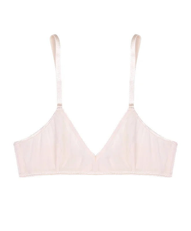 sheer tactel soft bra