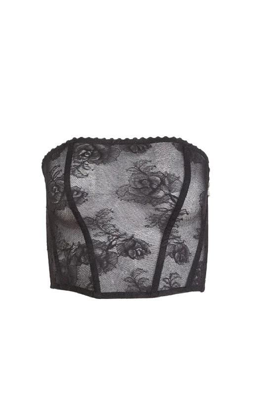 Bouquet Lace Corset Top